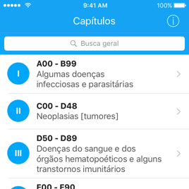 Cadastro Internacional de Doenças – CID 10 - OnDoctor