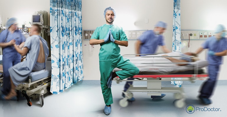Yoga para médicos e pacientes