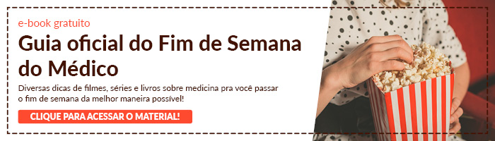 Banner e-book Guia oficial do Fim de Semana do Médico